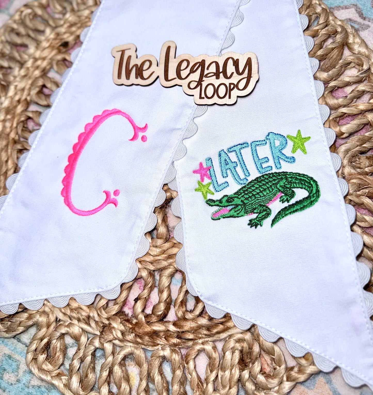 Later Gator Wreath Sash