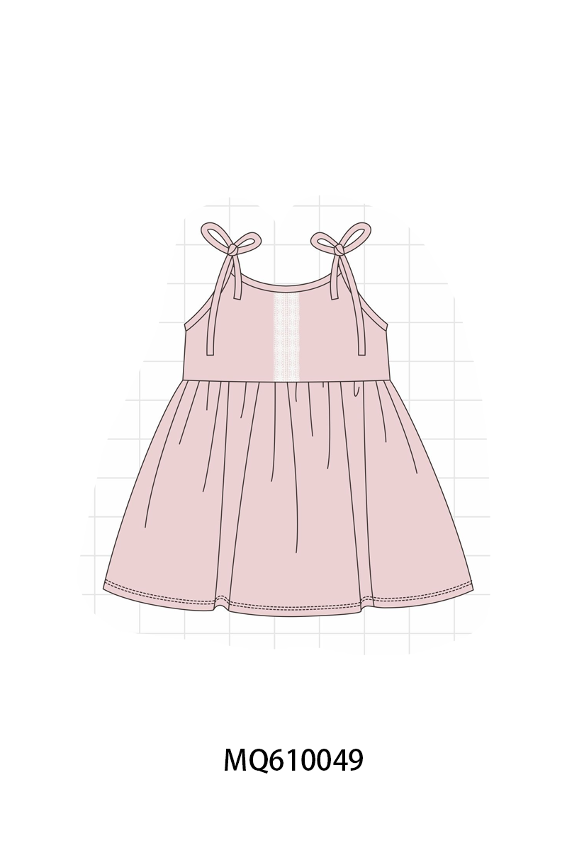 Multicolored lace bow dress - ETA: May (Closes 11/01)