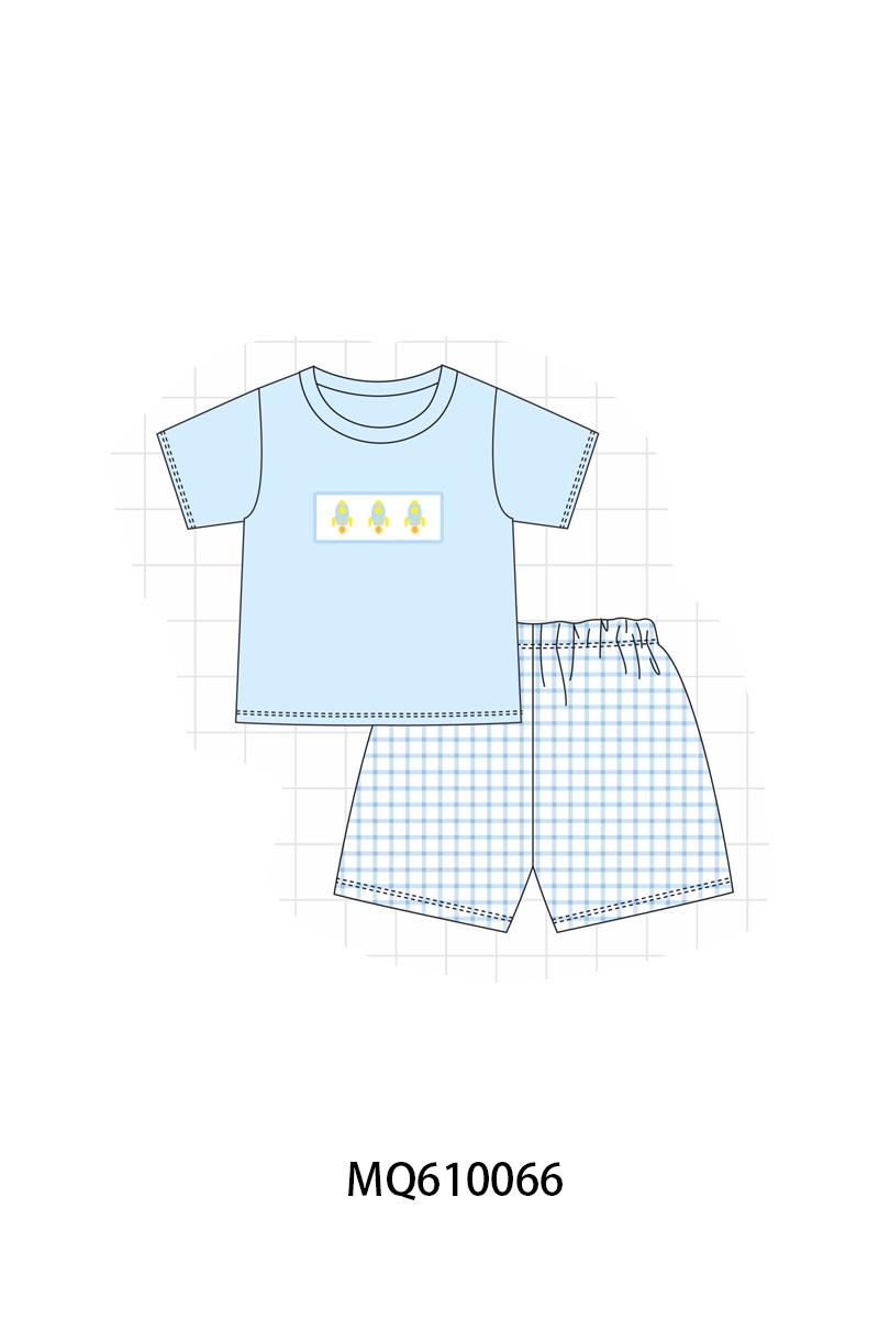 Blue rocket embroidery collection - ETA: May (Closes 11/01)