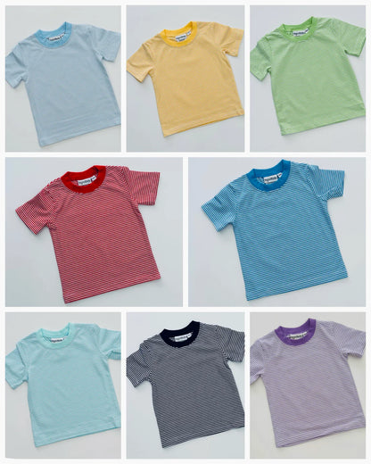 Knit Striped T-Shirt