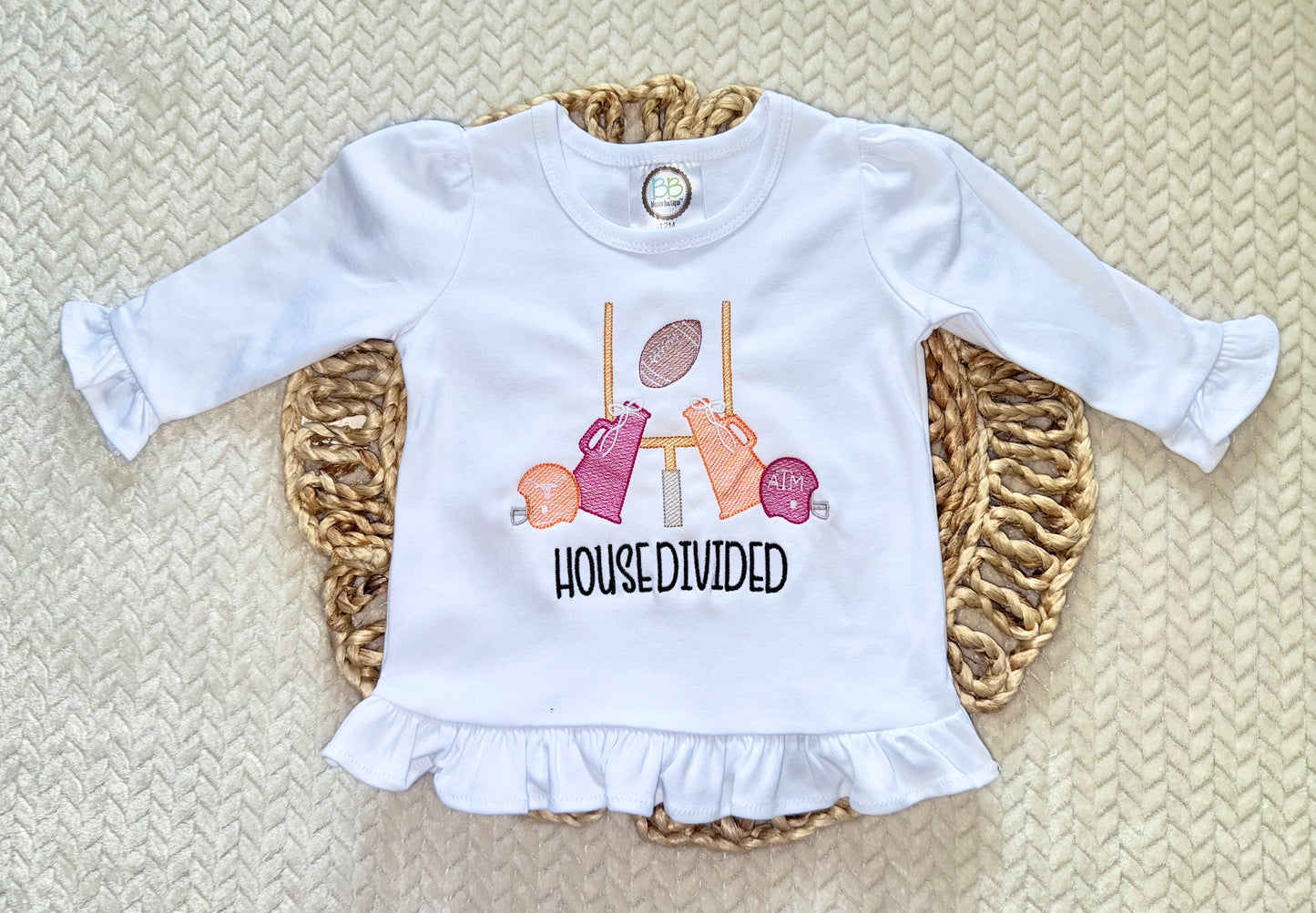 College Football Rivalry Baby Shirt