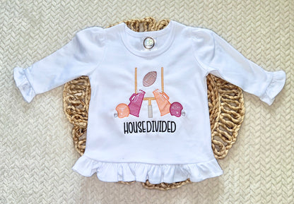 College Football Rivalry Baby Shirt