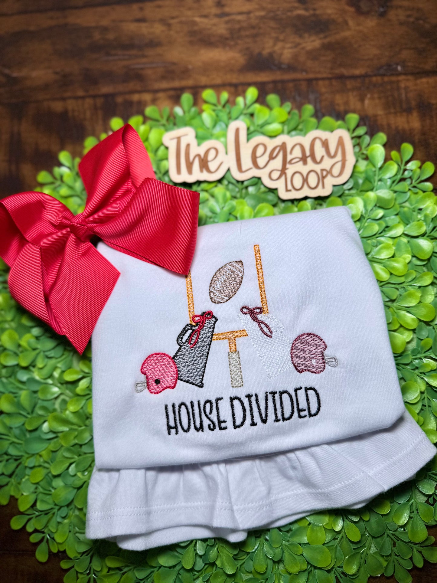 College Football Rivalry Baby Shirt