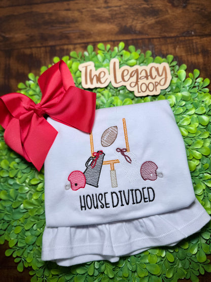 College Football Rivalry Baby Shirt