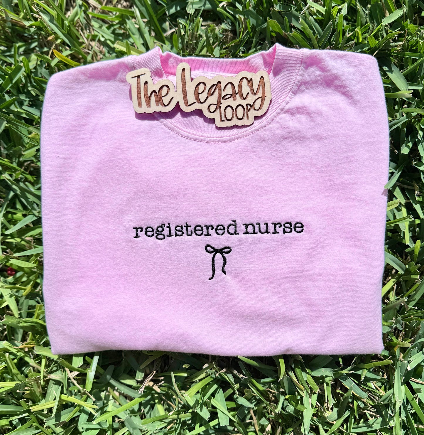 Medical Office Staff Bow T-Shirt – Choose Your Title