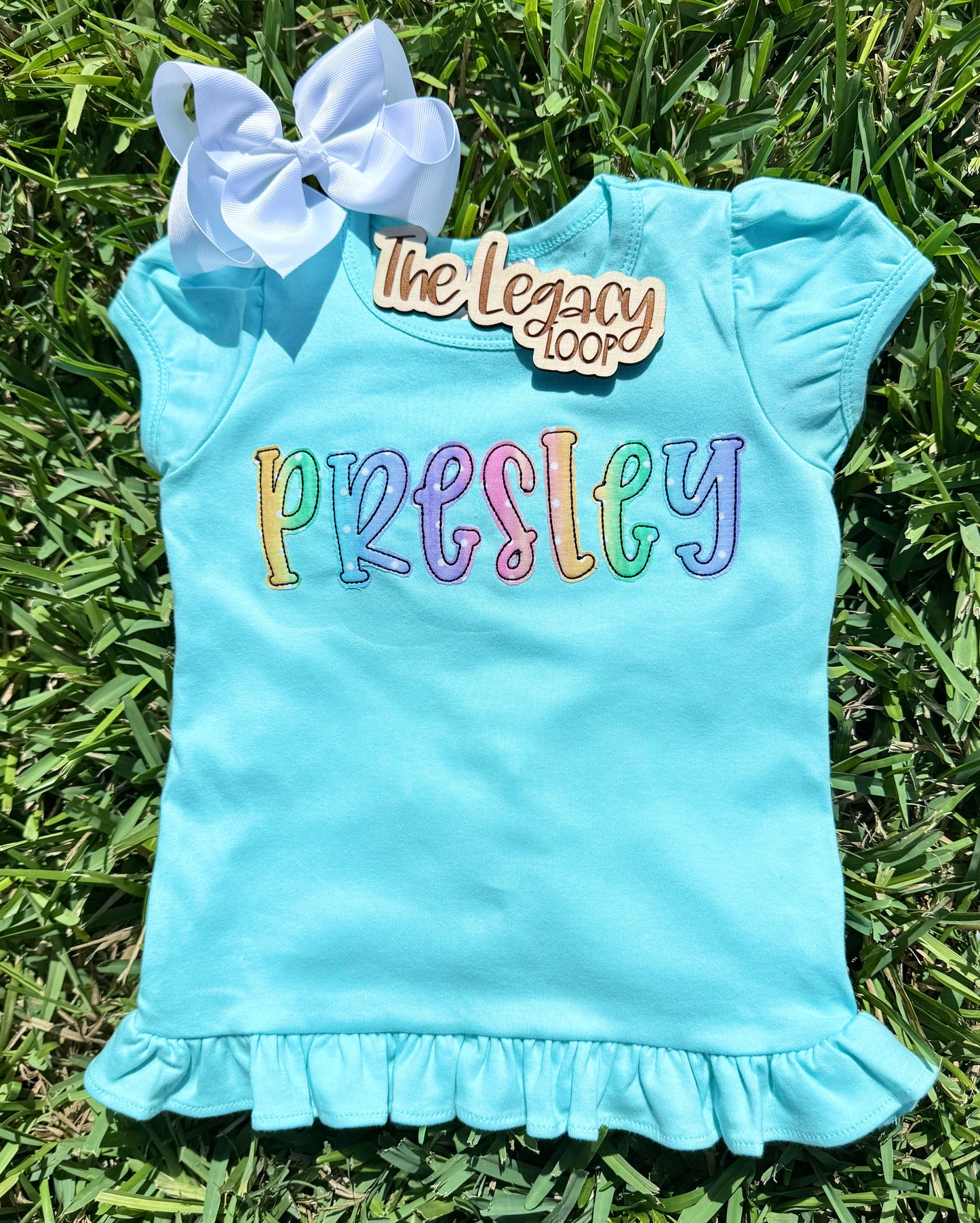 Personalized Rainbow Name Shirt