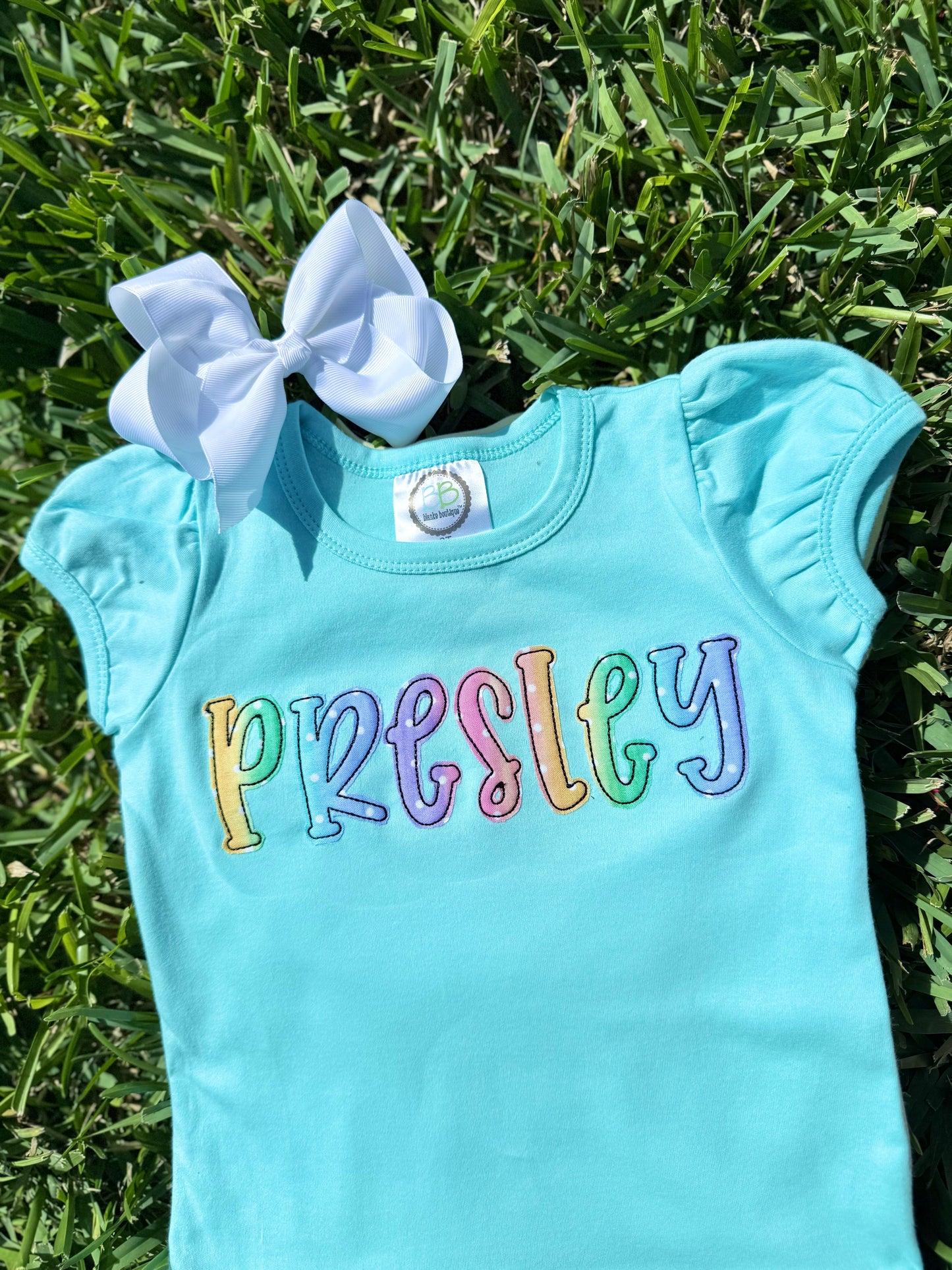 Personalized Rainbow Name Shirt