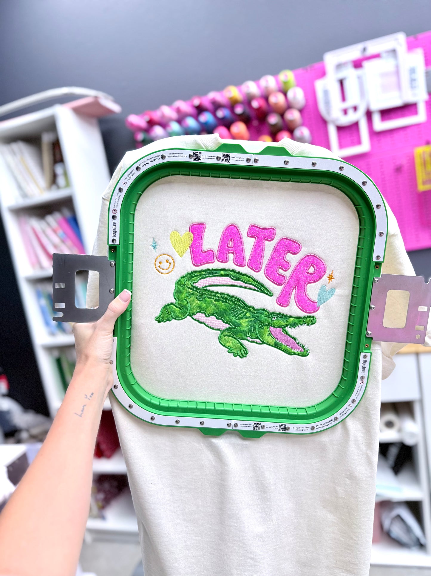 Later Gator Embroidered Shirt