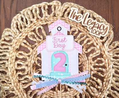 Personalized Back to School Wand | First & Last Day School Photo Prop | Custom School Wand | Milestone Photo Accessory