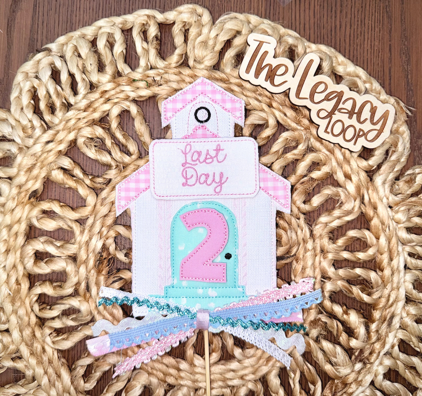Personalized Back to School Wand | First & Last Day School Photo Prop | Custom School Wand | Milestone Photo Accessory