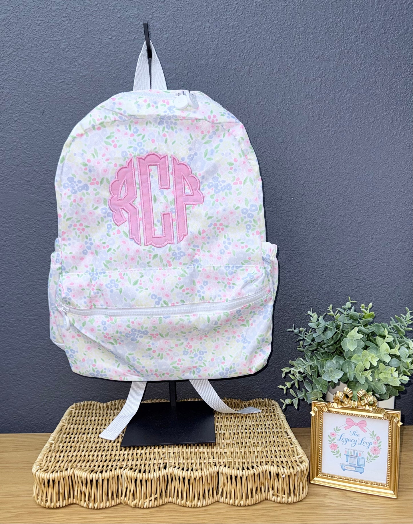 Personalized Kids Backpack | Custom Embroidered Backpack | Monogram Backpack | Personalized School Bag | Toddler & Preschool Backpack