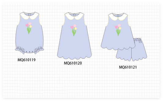 Lavender floral applique collection - ETA: May (Closes 11/01)
