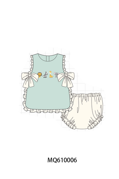 Sage zoo animal embroidery collection - ETA: May (Closes 11/01)