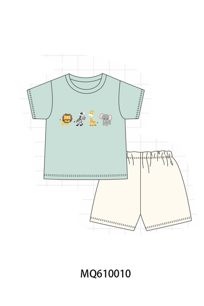 Sage zoo animal embroidery collection - ETA: May (Closes 11/01)