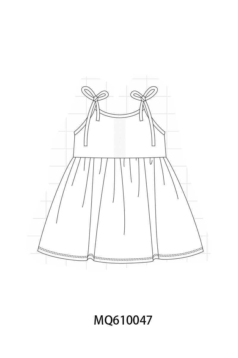 Multicolored lace bow dress - ETA: May (Closes 11/01)