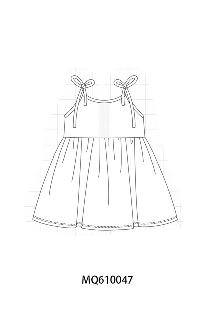 Multicolored lace bow dress - ETA: May (Closes 11/01)
