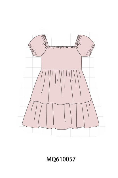 Multicolored tiered puff dress - ETA: May (Closes 11/01)