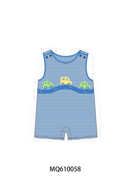 Blue vehicle applique stripe collection - ETA: May (Closes 11/01)