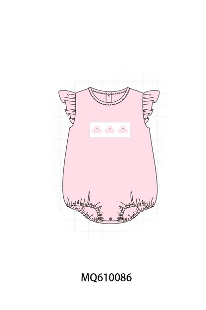 Blue&pink crab embroidery stripe collection - ETA: May (Closes 11/01)
