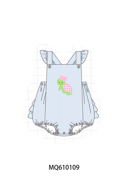 Blue stripe turtle applique collection - ETA: May (Closes 11/01)
