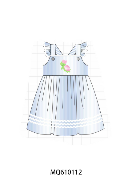 Blue stripe turtle applique collection - ETA: May (Closes 11/01)