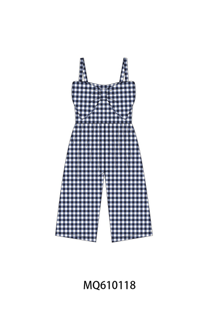 Muticolored gingham bow jumpsuit collection - ETA: May (Closes 11/01)