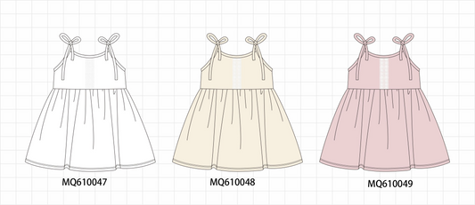 Multicolored lace bow dress - ETA: May (Closes 11/01)