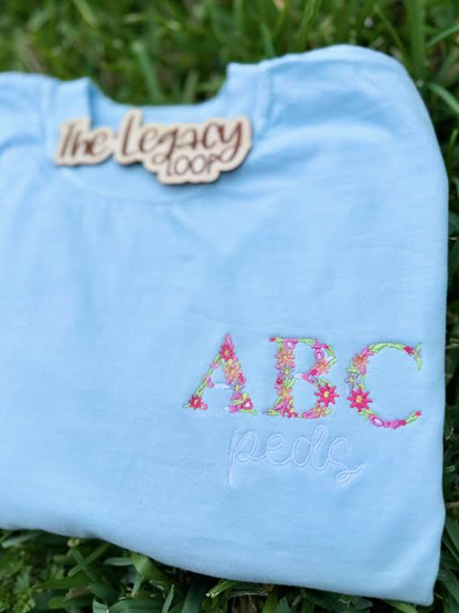 Custom Medical Office T-shirt (Pediatrics, Dental, Clinic Staff)